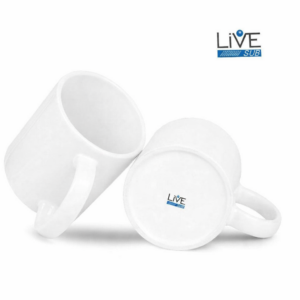 CANECA CERAMICA 325ML BRANCA SUPER QUALITY PRINT LIVESUB