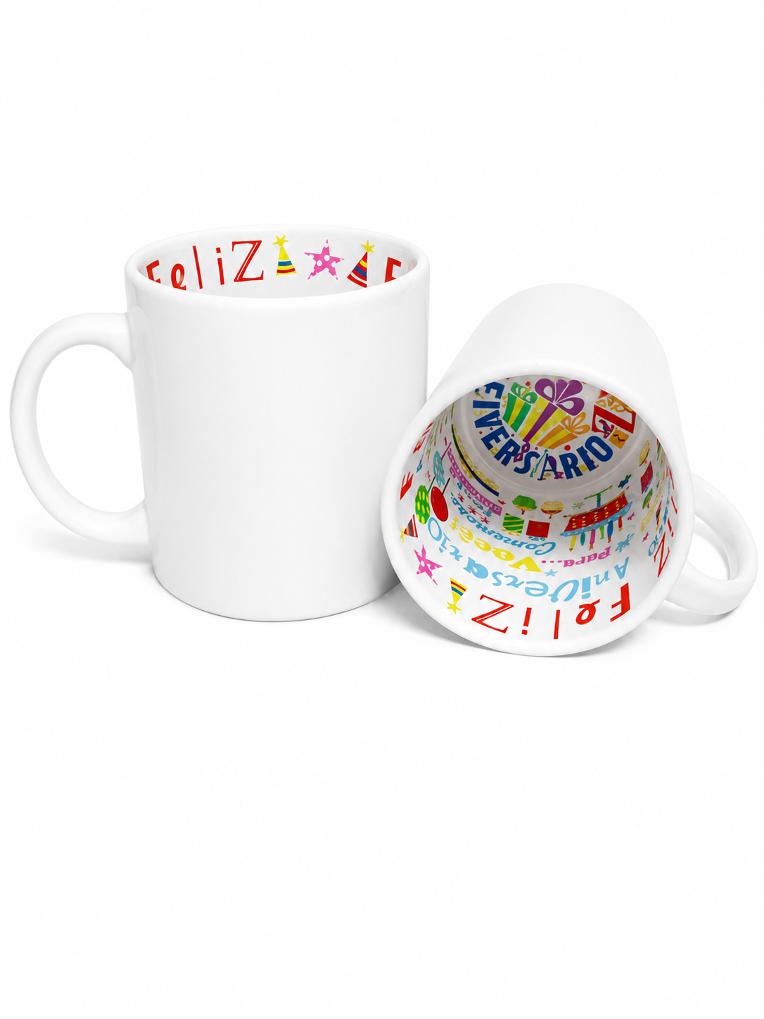 XÍCARA TEMATICA FELIZ ANIVERSÁRIO