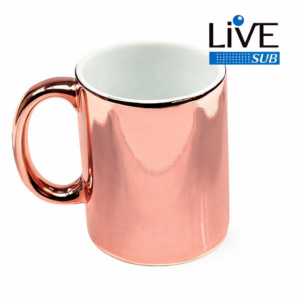 XÍCARA CROMO ROSE PREMIUM LIVESUB
