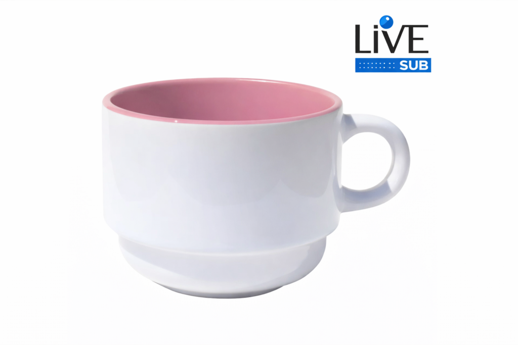 XICARA 180ML INTERIOR ROSA LIVESUB