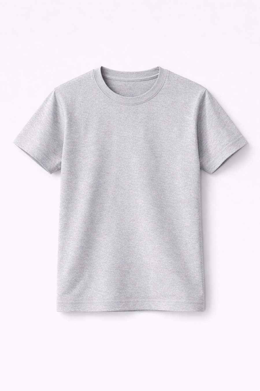 CAMISETA CINZA MESCLA INFANTIL