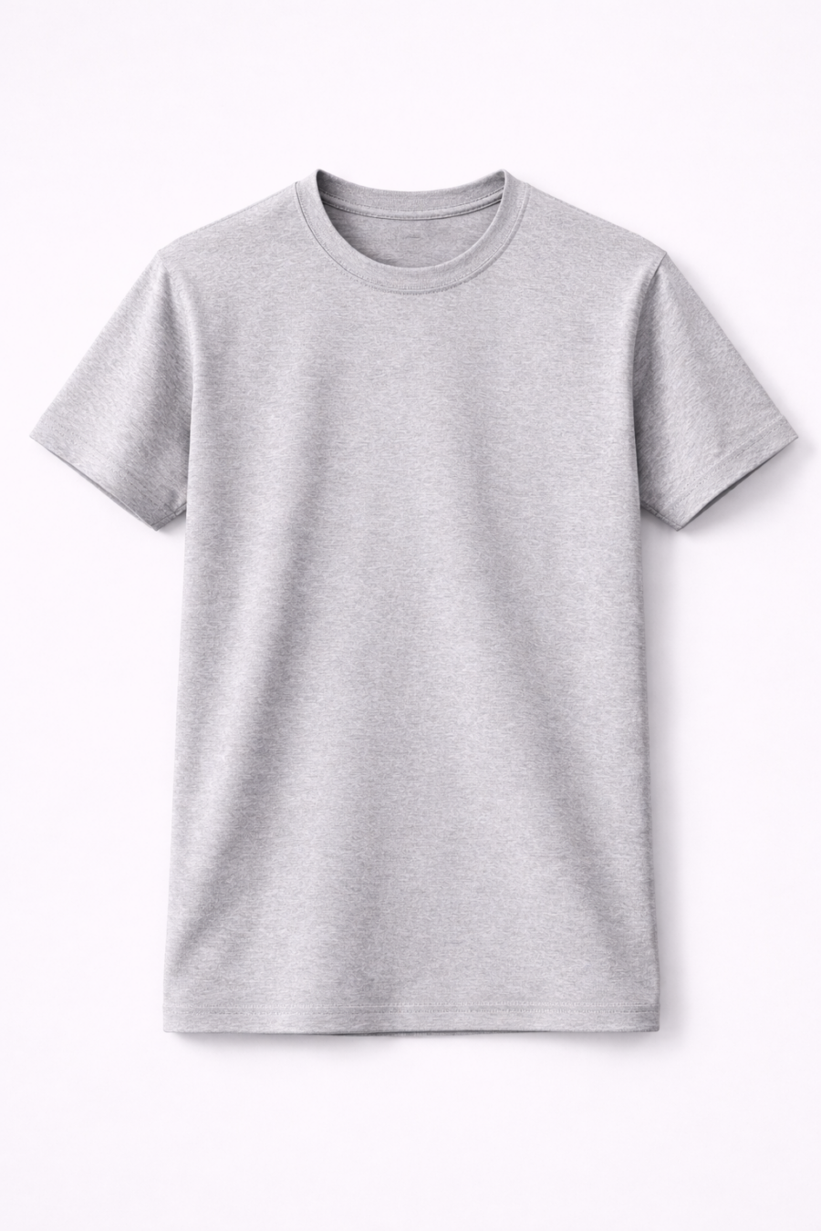 CAMISETA CINZA MESCLA ADULTO