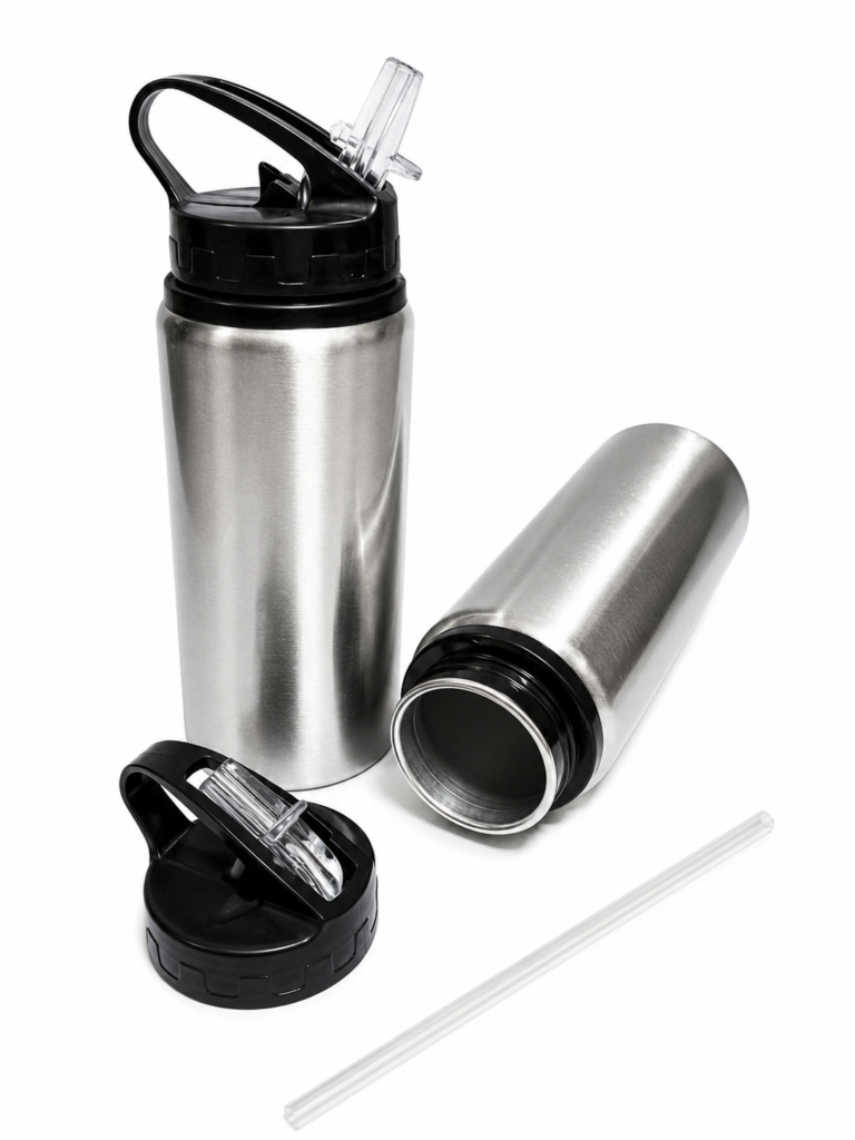 SQUEEZE 600ML PRATA